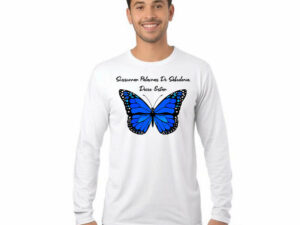 Butterfly Sussurrar Palavras De Sabedoria Deixe Estar Long Slevee Shirt Butterfly Great Gifts For Wife