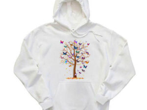 Butterfly Tree Hoodie Apparel Butterfly Graphic Tee Gifts To Daughter From Mom